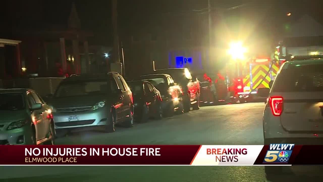 Officials: No injuries reported after Elmwood Place house fire early ...