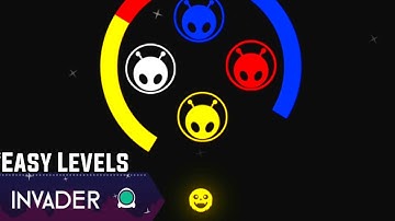 Color Switch - Invader Mode All Levels Easy Gameplay Walkthrough #14