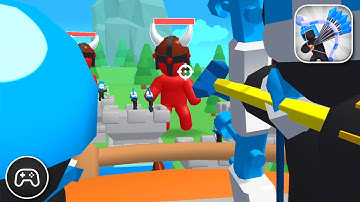 Merge Archers: Bow and Arrow - Gameplay Walkthrough Part 9 - Game Levels 51-54 (iOS, Android)