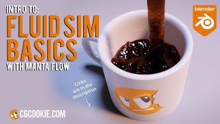 Let's Make Coffee: Blender Fluid Sim (Manta Flow) For Beginners screenshot 5