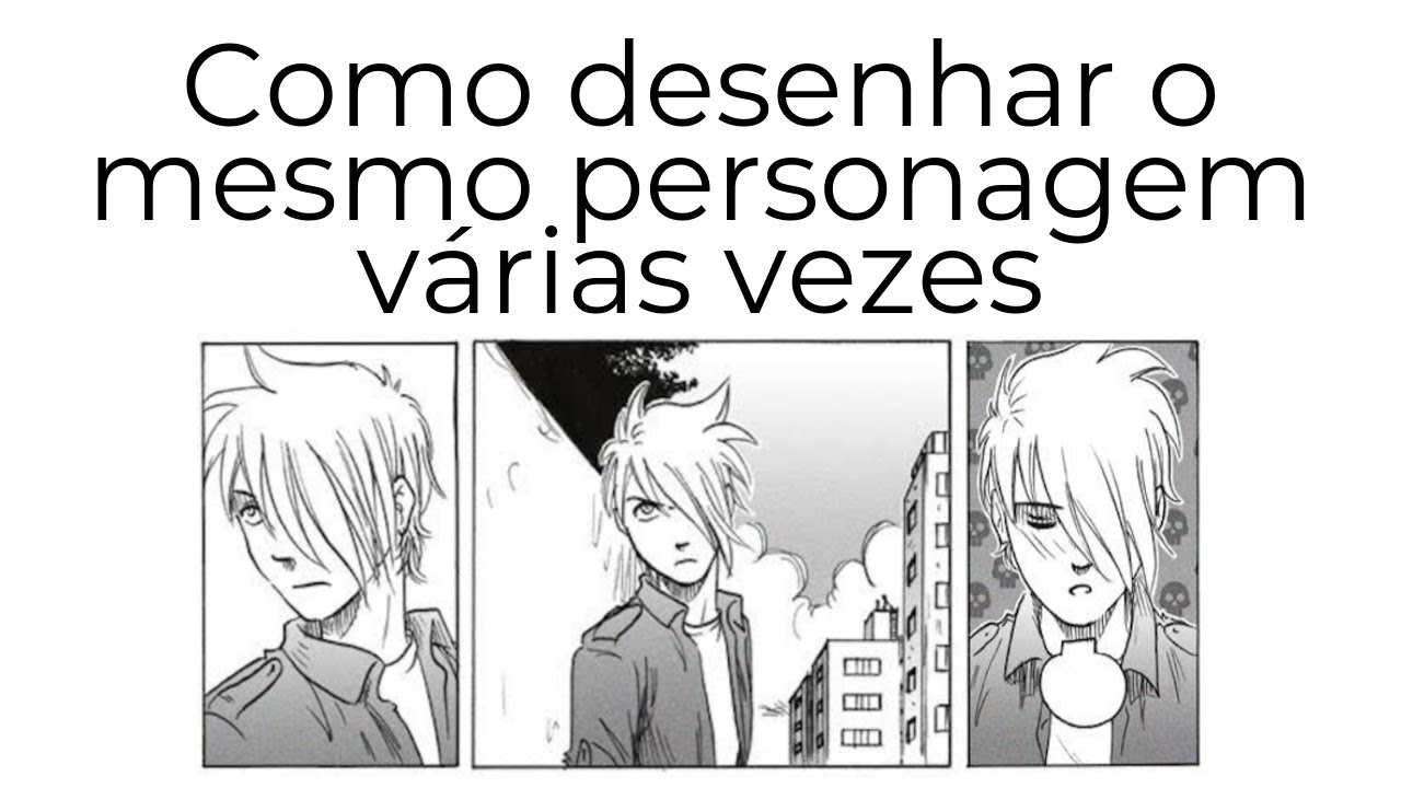 Como Desenhar Mangá - Cabelos Femininos e Simetria #1 