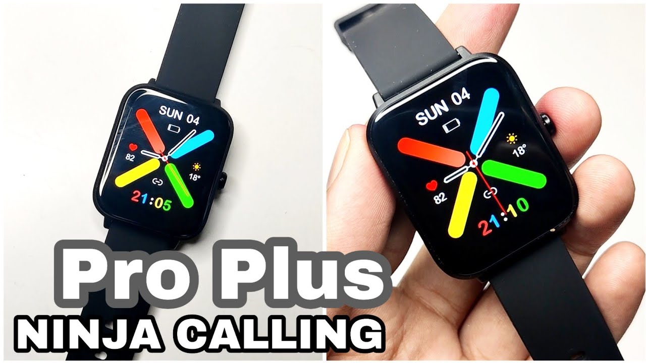 FIRE Boltt Ninja Calling Pro Plus 46 MM Big Display Smartwatch Unboxing And Review