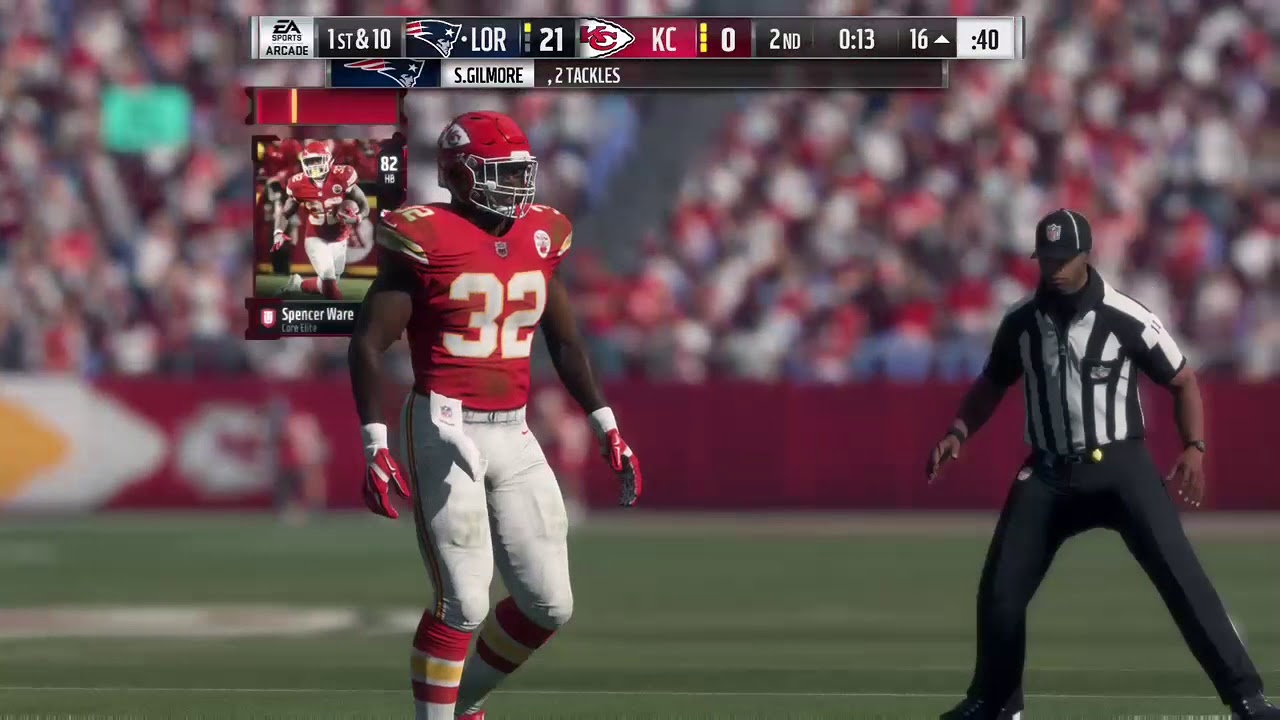 Madden 18 Fumble catch!