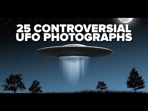 25 Controversial UFO Photographs - YouTube