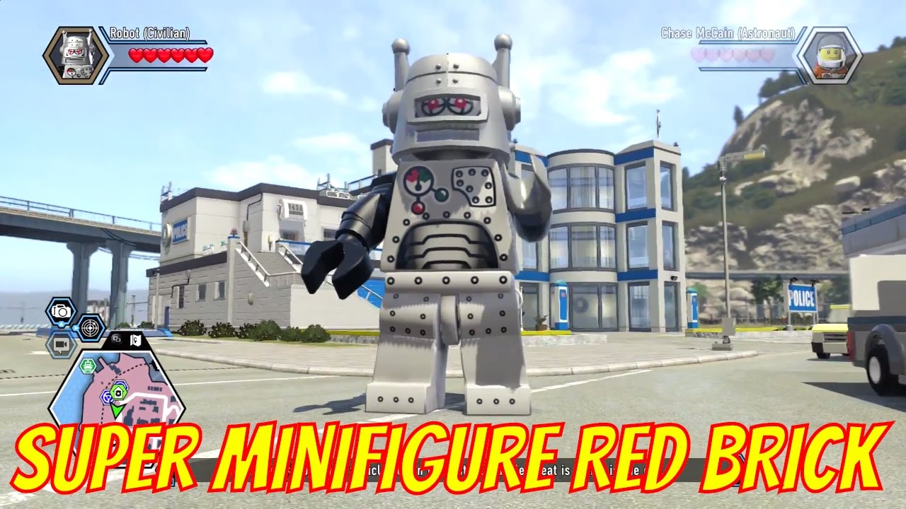 lego city undercover rex fury minifigure