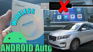 WIRELESS ANDROID Radio | WIRELESS CarPlay | Convert your WIRED Android Auto and CarPlay to WIRELESS!