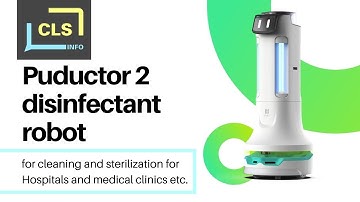 Puductor 2 disinfectant robot for cleaning and sterilization for Hospitals and medical clinics etc