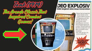 Tank (1974) – The Arcade Classic That Inspired Combat Games!