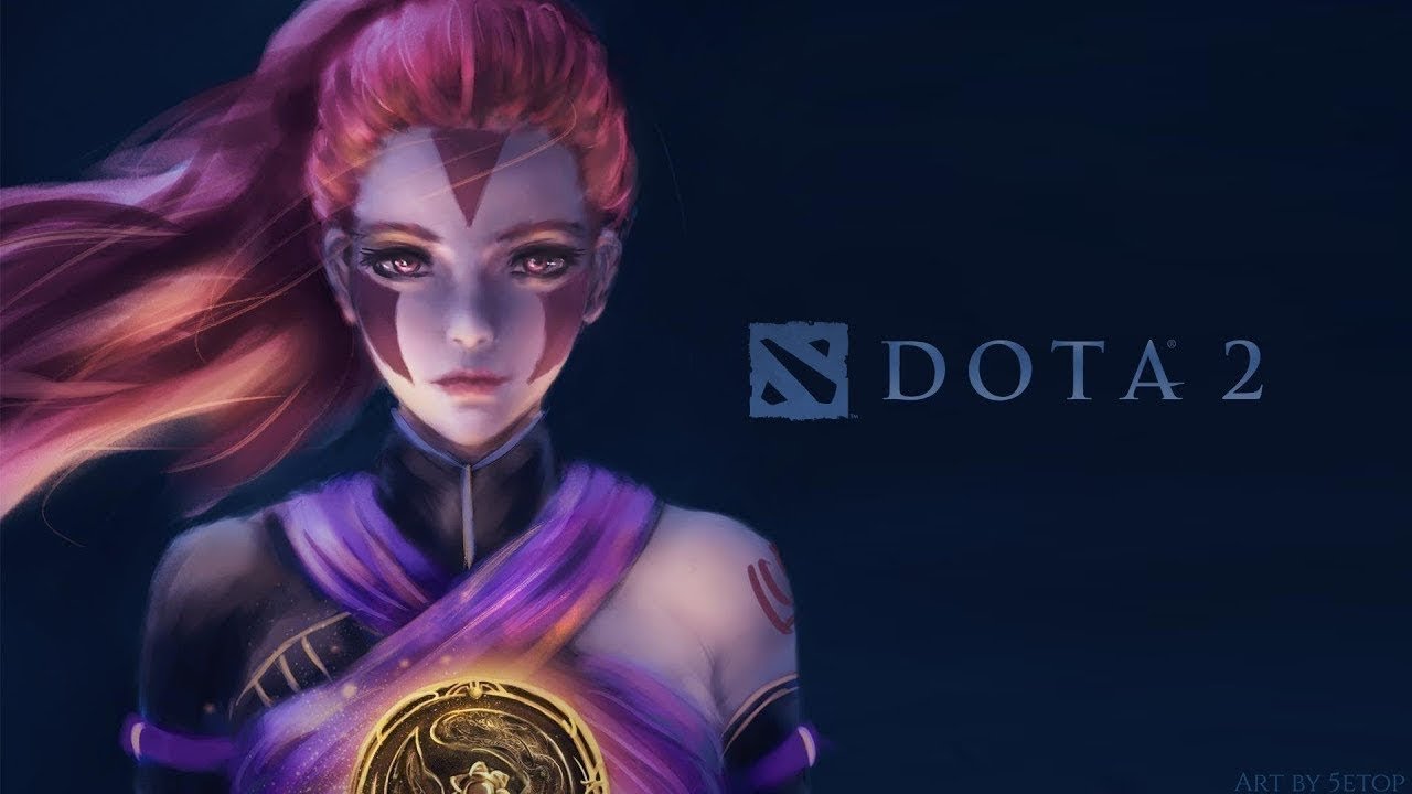 Anime girl dota фото 54