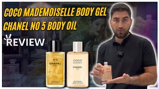 Chanel No 5 Fragrance Body Oil and Coco Mademoiselle Body Gel