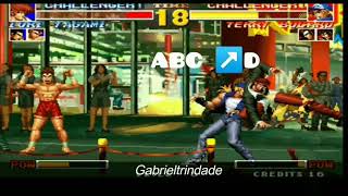 Kof 95 IORI kick reverse bug  TUTORIAL