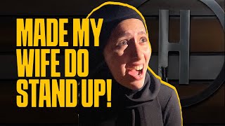 Made my wife do stand up! | Hussain | #standupcomedy #indiancomedian Resimi