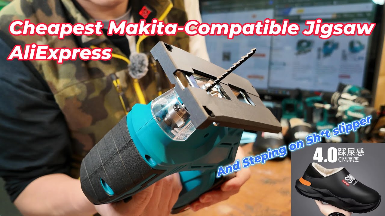 Cheapest Makita-Compatible Jigsaw on AliExpress – Is It Worth It? 🤔