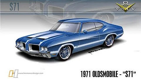 1971 Olds Cutlass Project "S71" Intro V8TV-Video