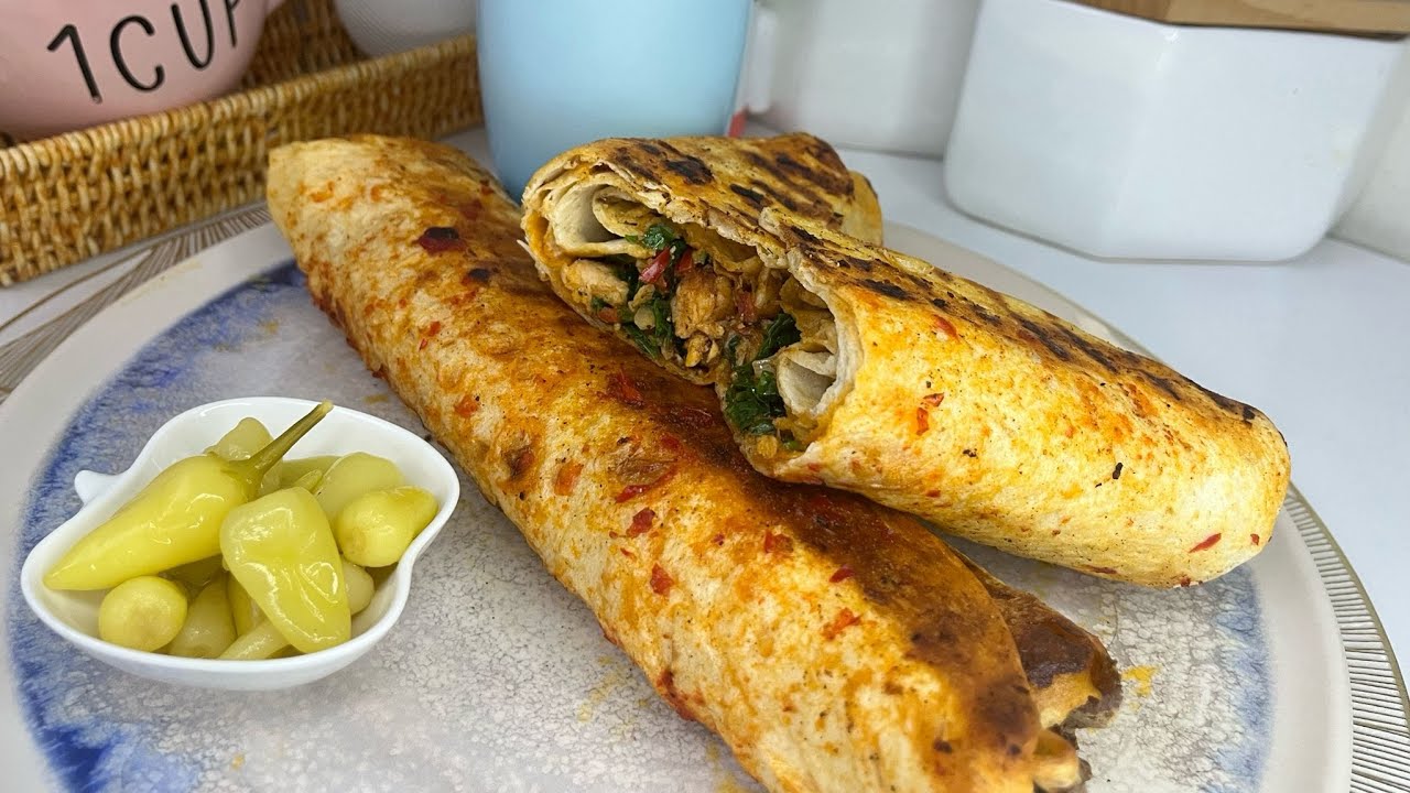 أسهل طريقة لعمل التانتوني التركي اللذيذ 🌯بطعم المطاعم 😋