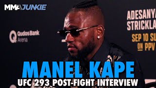 Manel Kape: Israel Adesanya's Title Loss Was 'Karma' After Press Conference | UFC 293