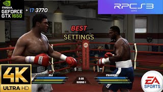 Fight Night Round 4 | RPCS3 | PLAYABLE | GTX 1650   I7 3770