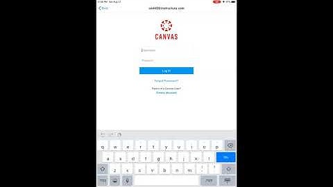 HMS iPad: Install Apps from Self-Service & Login to Canvas
