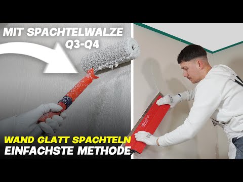 Video: Wie kann man die Wände mit eigenen Händen spachteln?