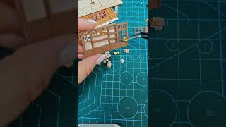 Bakery vitrine Part 2 #asmr #diy #roombox #fyp #diorama #bakery #handmade #tutorial #hobby
