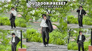 OUTDOOR PRESET | Free lightroom preset | Lightroom photo editing | Free lr preset | Outdoor