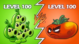Plants Vs Zombies 2 Vaina Nivel 100 Vs Tomatefinitivo Nivel 100