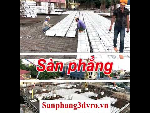 Video Sàn phẳng, Sàn phẳng không dầm, sàn phẳng vượt nhịp... - youtube