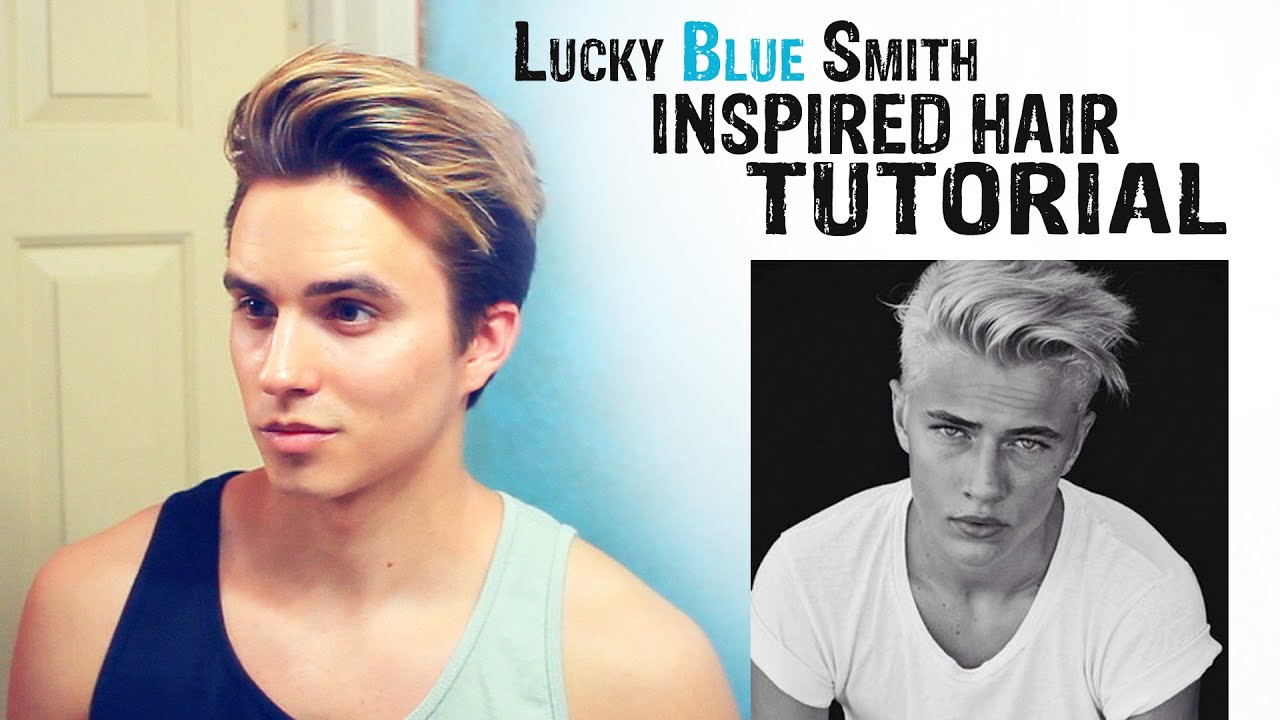 2. Lucky Blue Smith's Hair Color Evolution - wide 5
