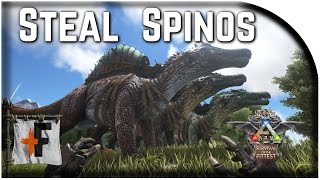 Stealing All Spinos -  Ark SotF - 101 Ways to Win SotF Ep 91 ( Ark Survival of the Fittest )