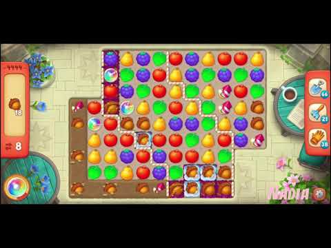 Gardenscapes Level 4444. No Boosters used