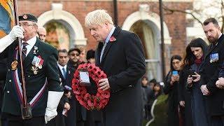 UK falls silent to mark Armistice Day 2019