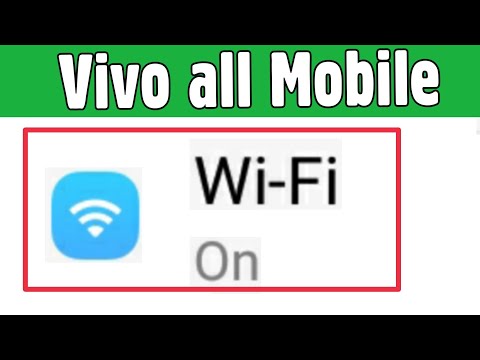 Vivo All Phones || WiFi Problem Solve || WiFi Not Working Problem & Not Connected WiFi Problem