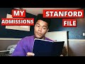 I Read My STANFORD ADMISSIONS FILE