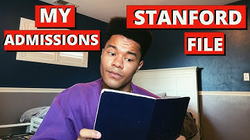 I Read My STANFORD ADMISSIONS FILE