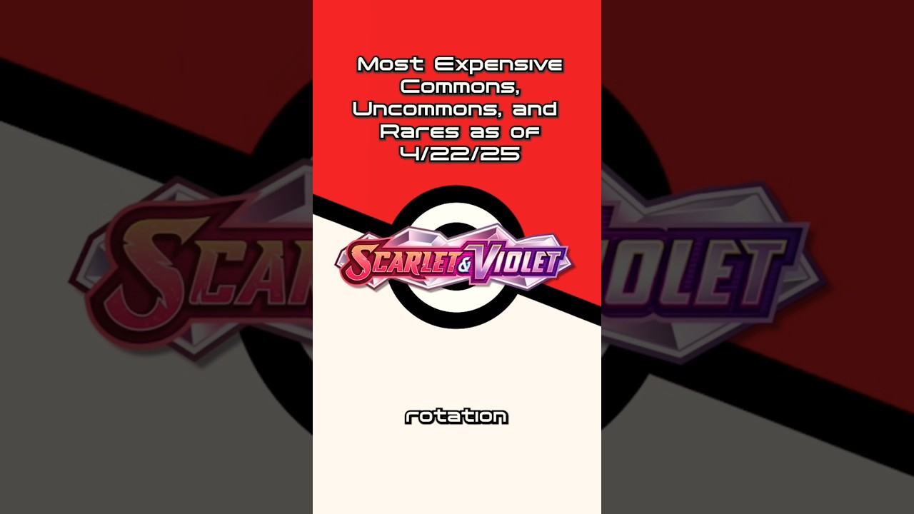 Most Expensive Common, Uncommon, Rare Pokemon Cards: April 2025 