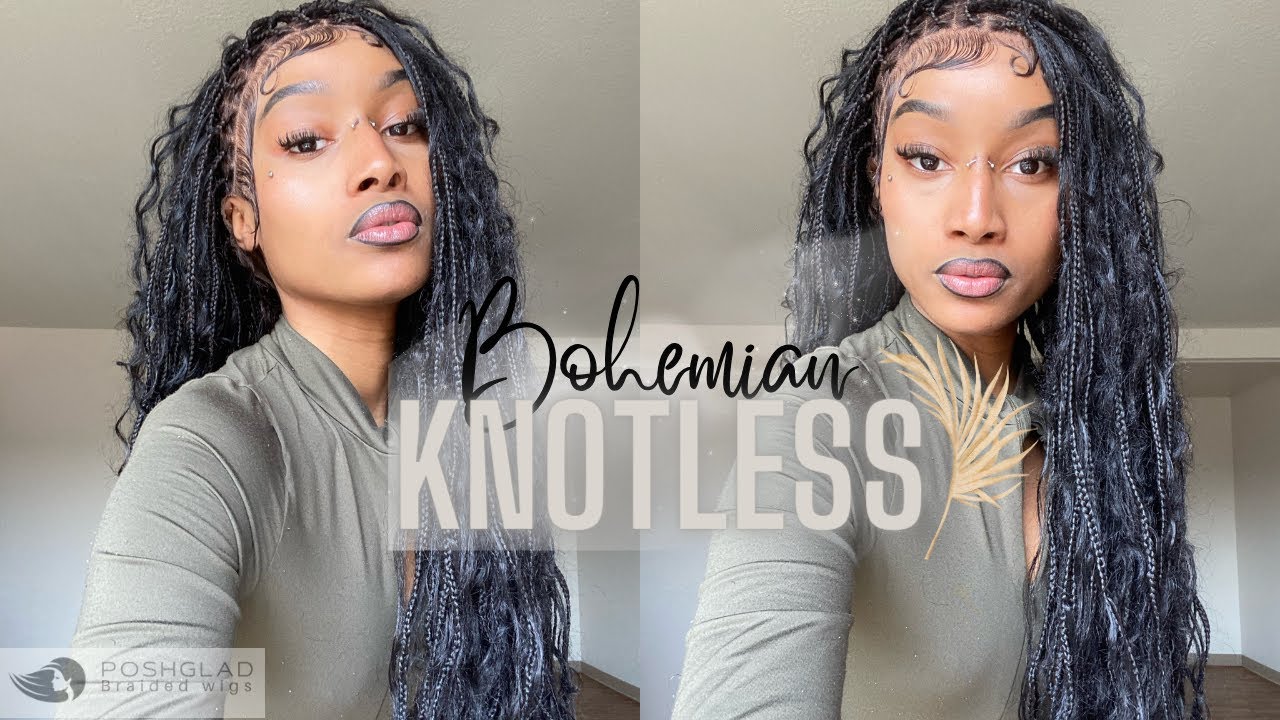 Knotless Braid Wigs - Poshglad Braided Wigs