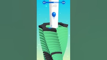 Stack Ball 3D Game | Level 317 | Play Stack Ball Game In Fast Speed | Stack Ball Game YouTube Short