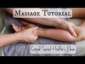 Massage tutorial carpal tunnel  golfers elbow