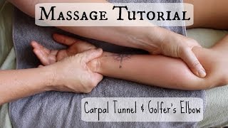 Massage Tutorial: Carpal Tunnel & Golfer's Elbow screenshot 3