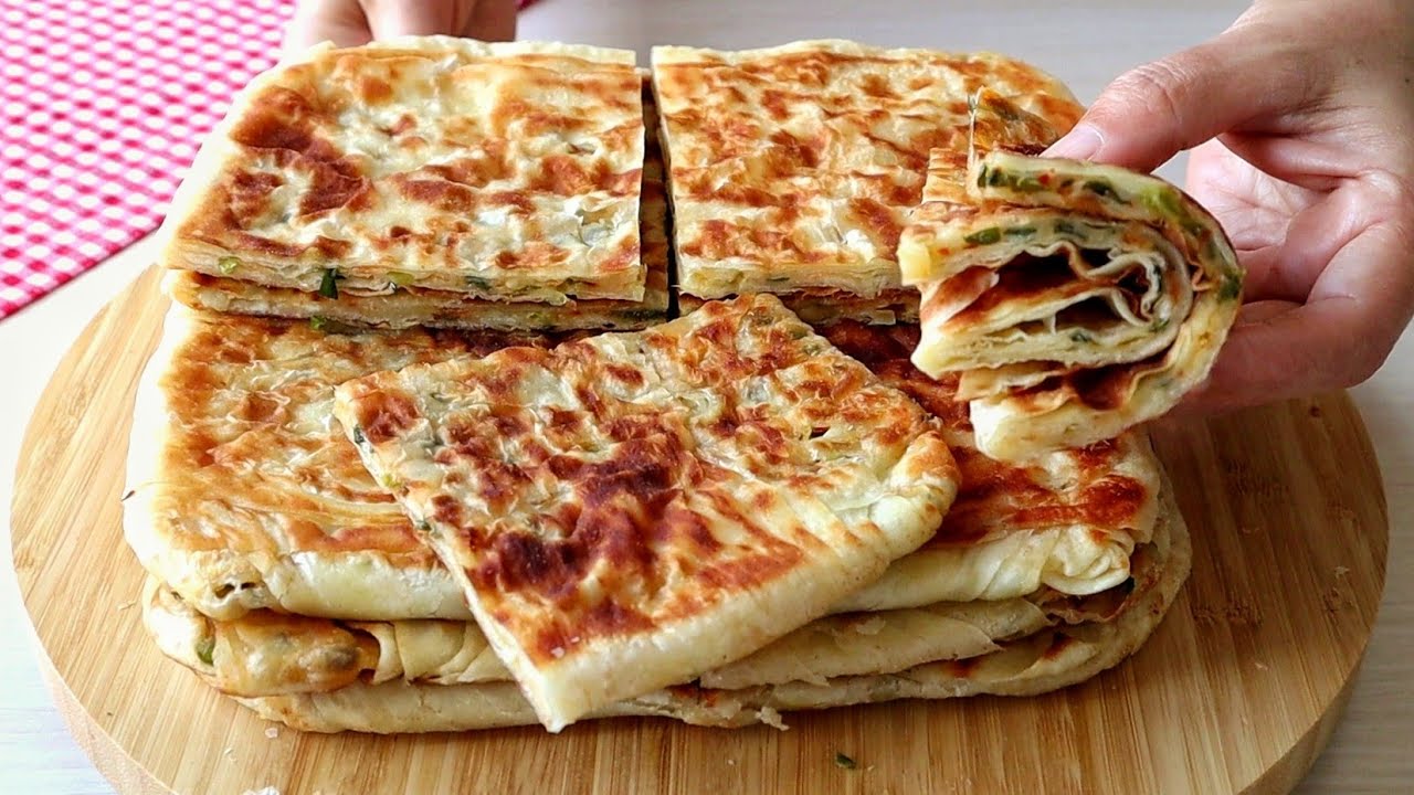 EL AÇMASI TEL TEL AYRILAN GÖZLEME TARİFİ✅️ EN PRATİK VE KOLAY YÖNTEMLE❗️ YAPTIM ????DAHA LEZZETLİSİ YOK