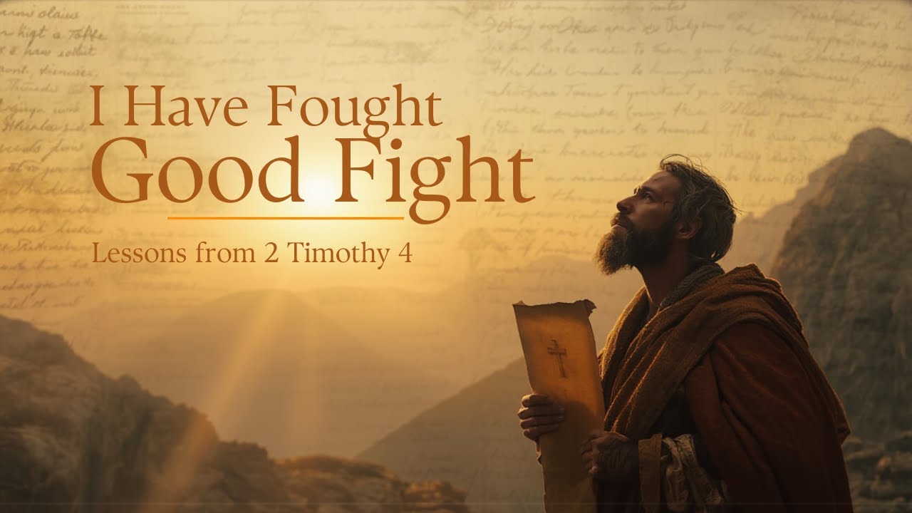 I Have Fought a Good Fight: Lessons from 2 Timothy 4 - YouTube