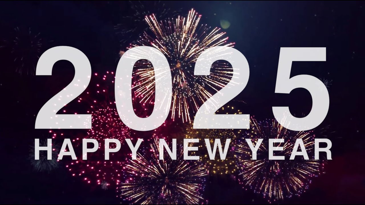 New Year 2025 Celebrations Countdown - 30 seconds + Fireworks 4K - YouTube