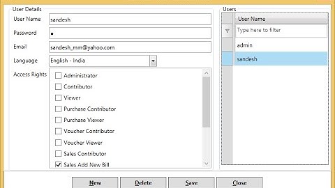 User management : In Inventory software - InventoryPlus