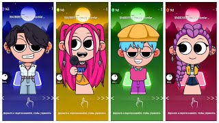 Kpop Demon Hunters: Tiles hop EDM RUSH screenshot 3