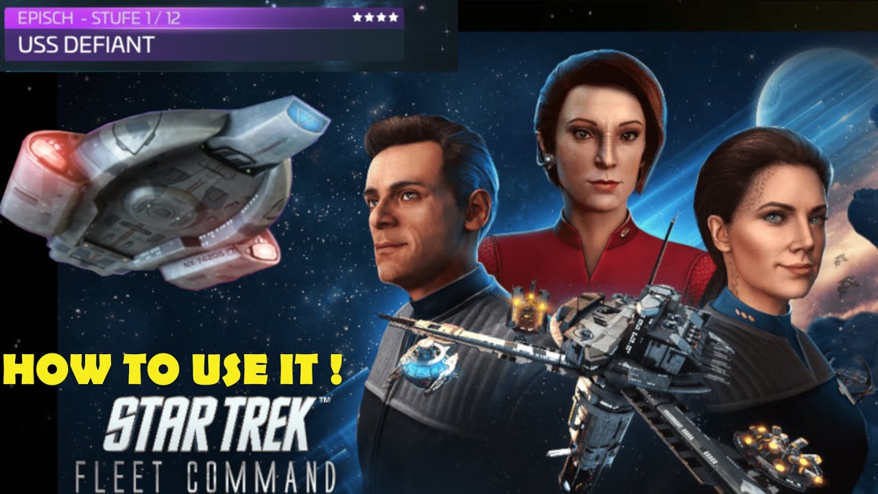 star trek fleet command best defiant crew