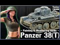 Getting dirty with the panzer 38t  painting guide tamiya tank 35369