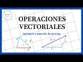 Operaciones Vectoriales - Ejercicios resueltos