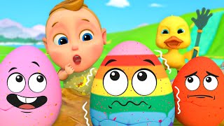 Five Little Ducks - Animation Of The Duck And The Car | Super Sumo Nursery Rhymes \& Kids Songs