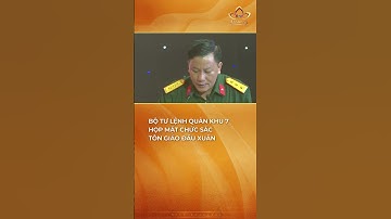 Bộ Tư lệnh Quân khu 7 họp mặt các chức sắc tôn giáo đầu Xuân #bchannel