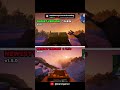 Minecraft Eating Animation: Old vs New Version (Kaleidoscope v1.4.1 vs v1.5.0) ⏱️ #shorts
